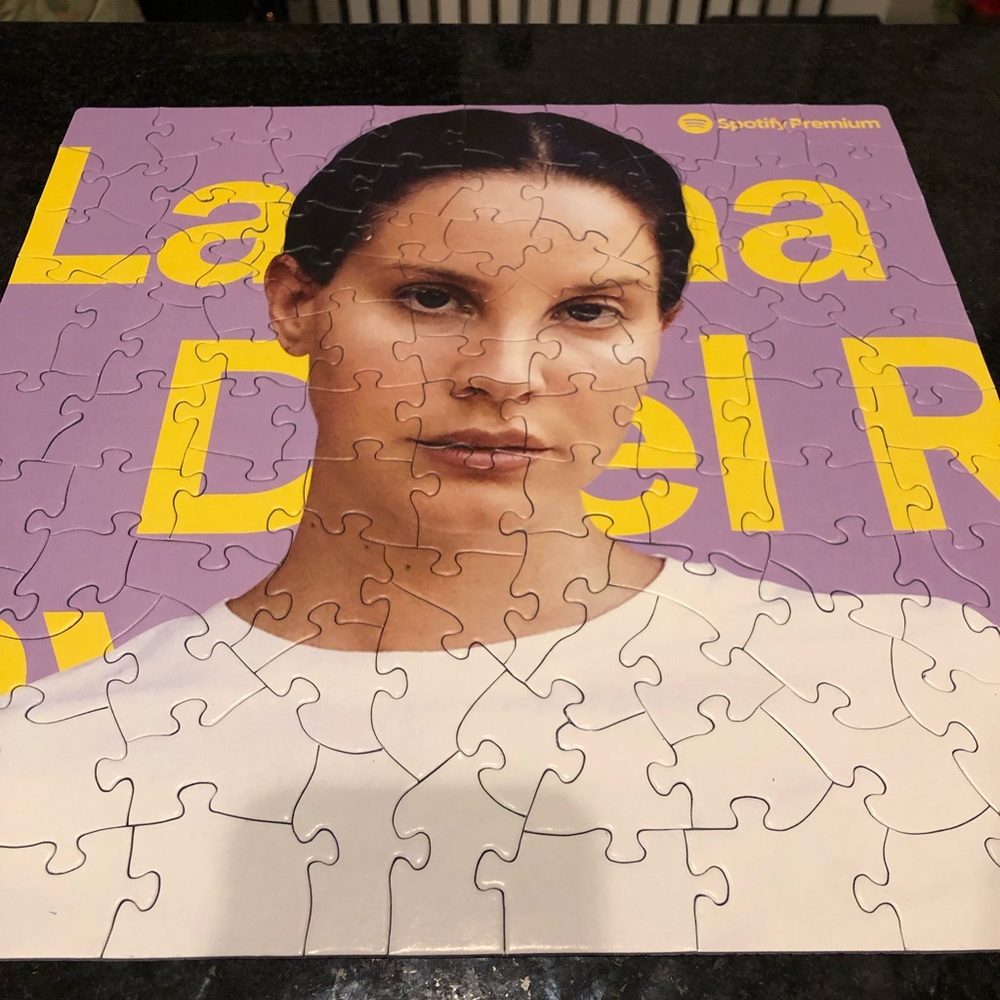 Lana Del Rey Spotify Puzzle